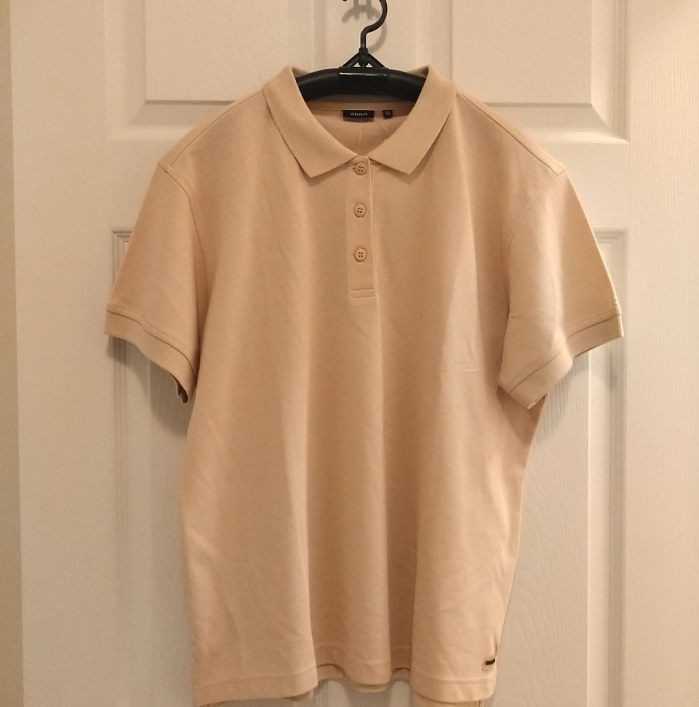 Agon polo top NWOT